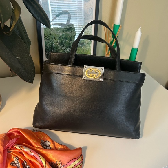 Gucci Linea Matisse Tote Leather Small - Picture 2 of 5